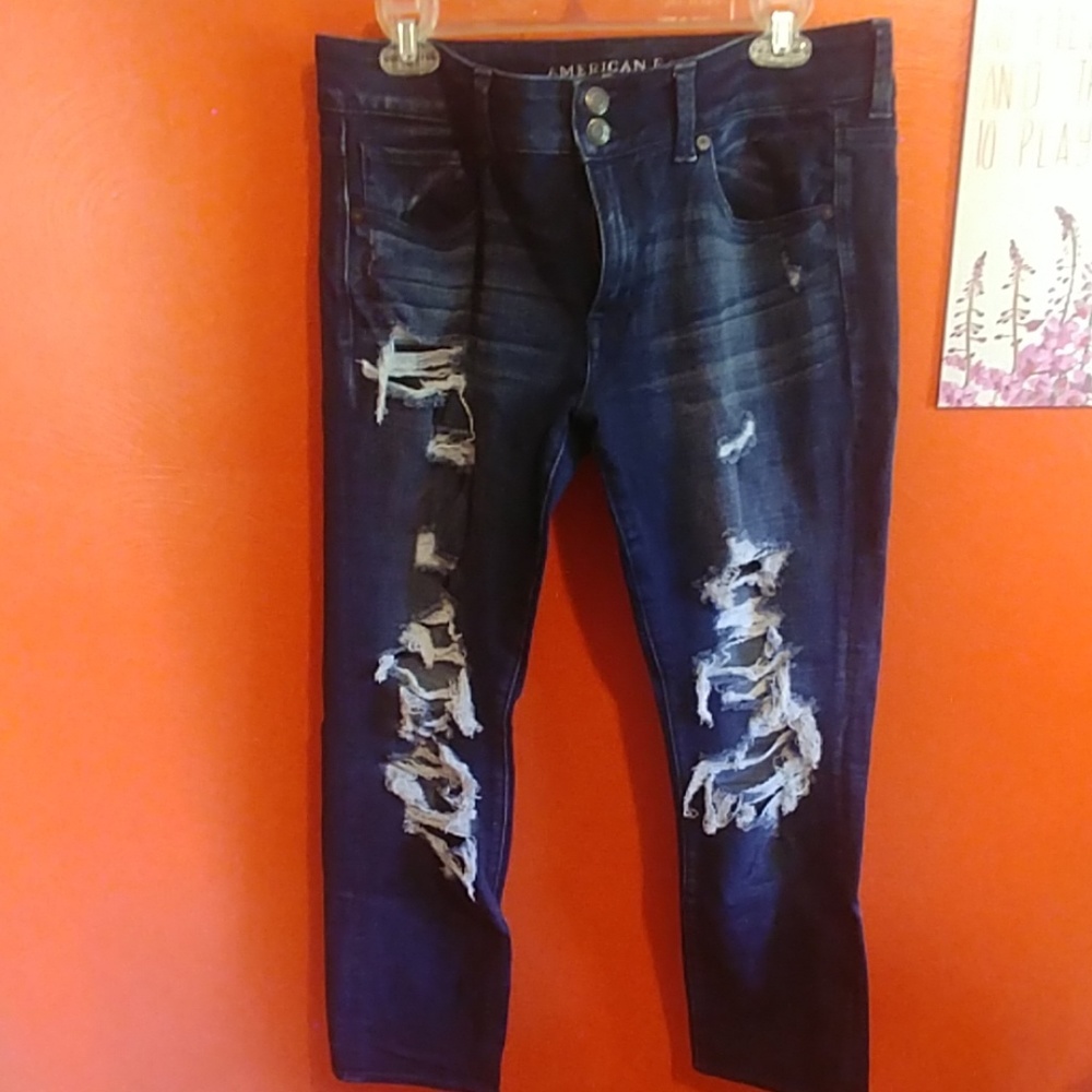 American Eagle Outfitters Artist Crop Jeans